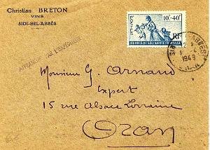 Oran enveloppes pub 833
